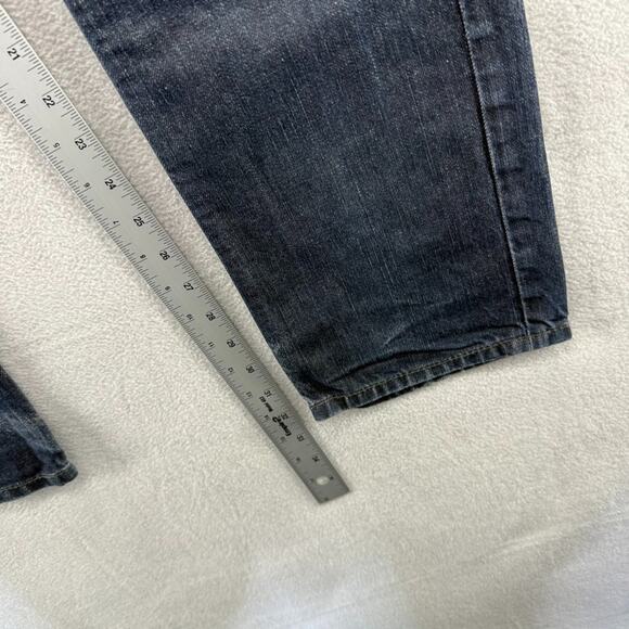 Diesel jeans men's 32x34 Fit 34x33 Blue Belther Regular Slim Tapered Vintage y2k - Picture 5 of 14